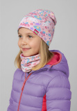 Reusch Kids Hat and Scarf Set 6589040 3748 pink 10